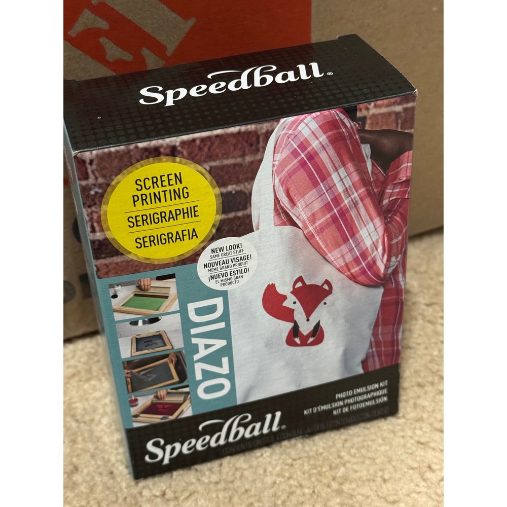 Speedball Diazo Photo Emulsion Kit for Screen Printing 4557 DIY Art Supplies